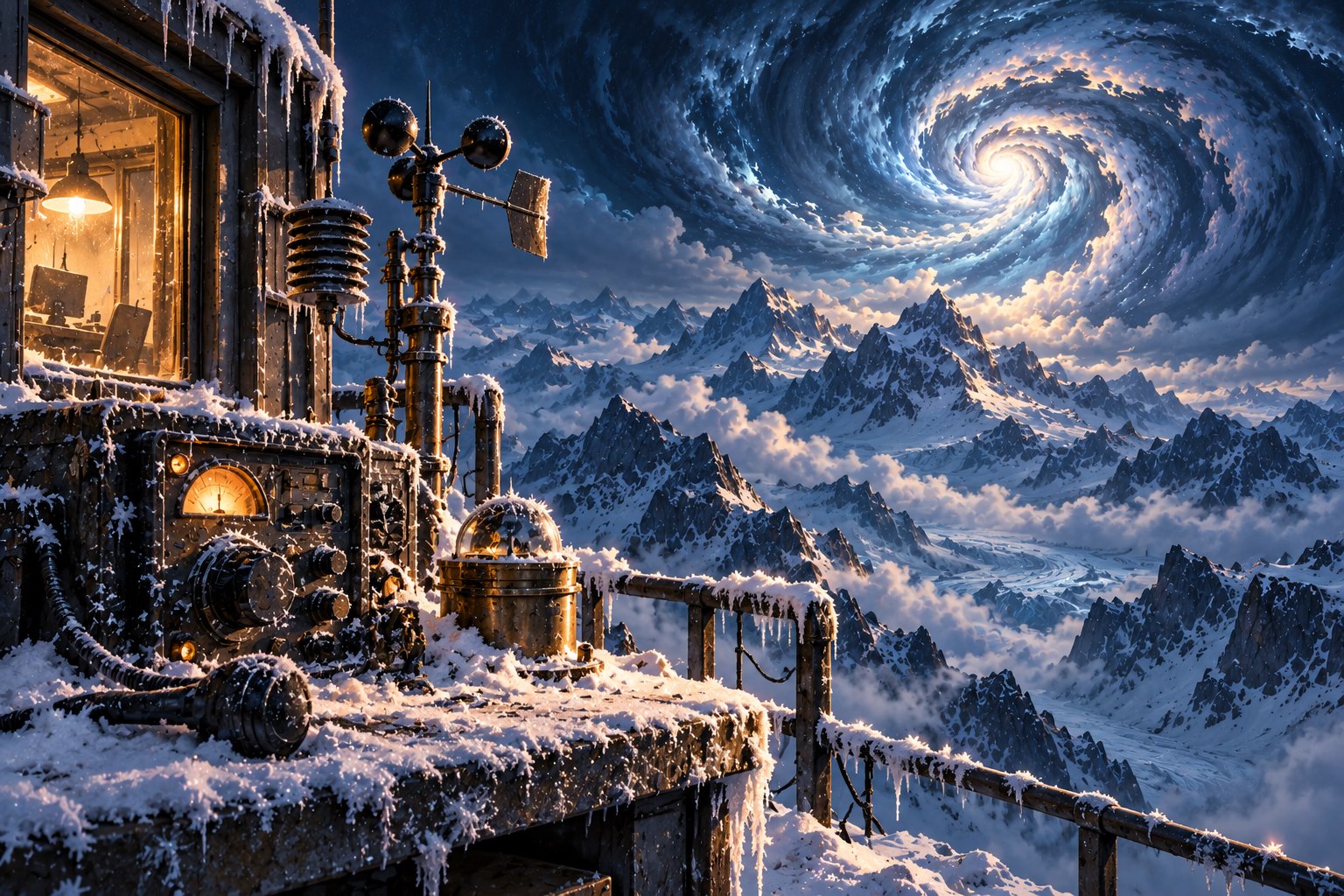 A forecast from the past concept scene